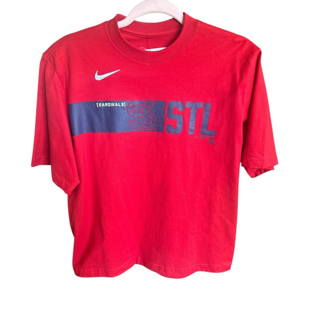 Nike St. Louis Cardinals Knockout Boxy T-Shirt Sz Small - NWT